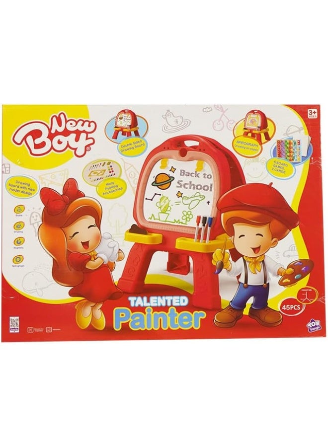 نيو بوي لوحة التلوين التعليمية من نيو بوي