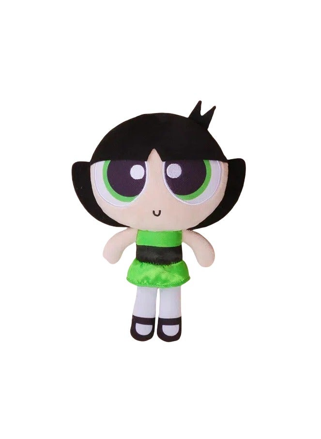 general Genuine Powerpuff Girls Cute Doll Plush Toy 35cm Doll Cartoon Doll Birthday Gift for Family and Friends - Image 1