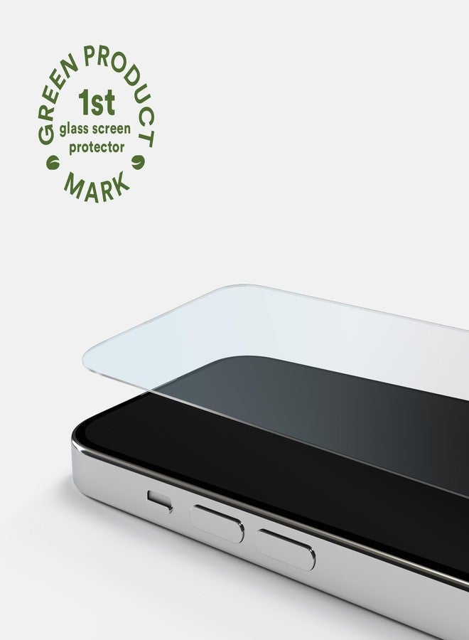 BodyGuardz Pure 3 Blue Light Screen Protector for iPhone 15 Pro/iPhone 15, Durable Tempered Glass with Retina Protection, Easy Installation, Case-Friendly, Perfect Touch Sensitivity - Image 3