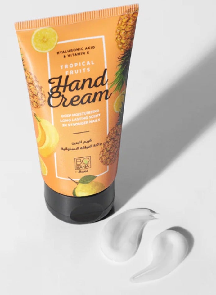 بوبانا كريم لليدين بالفواكه الاستوائية - ترطيب مكثف ورائحة منعشة (50 مل) - Image 3