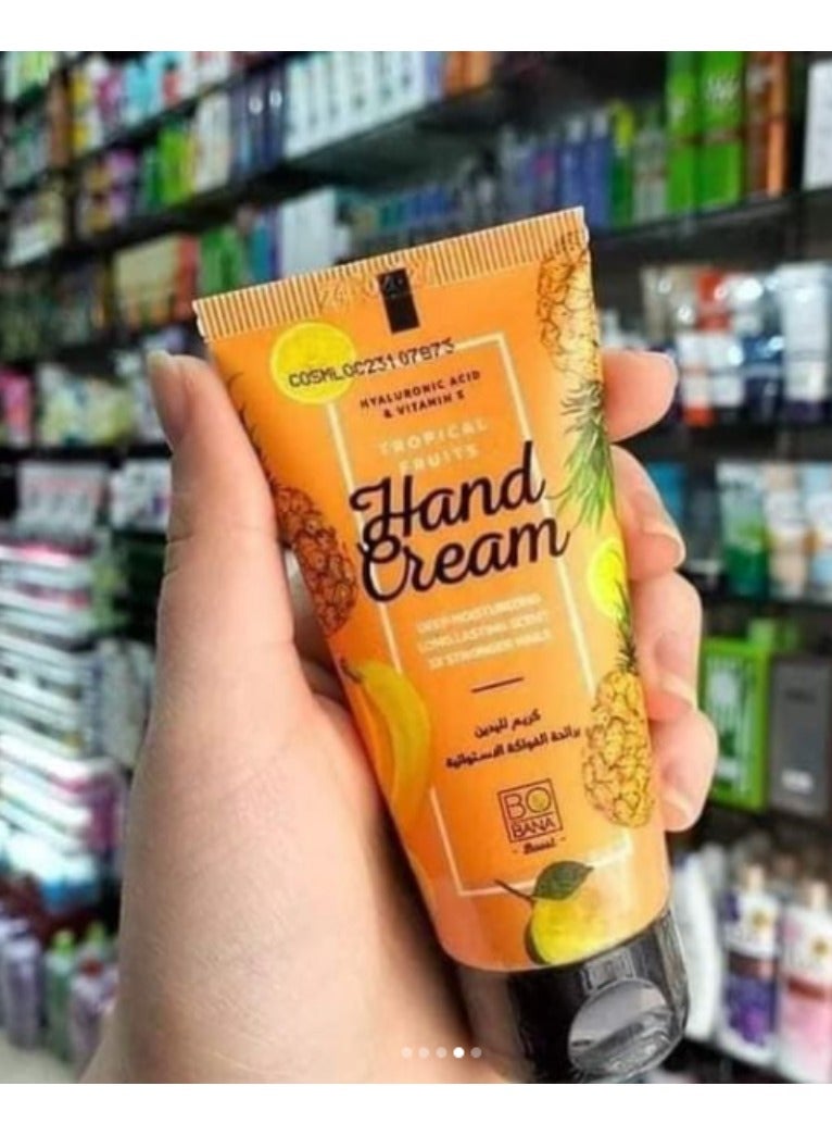 بوبانا كريم لليدين بالفواكه الاستوائية - ترطيب مكثف ورائحة منعشة (50 مل) - Image 5