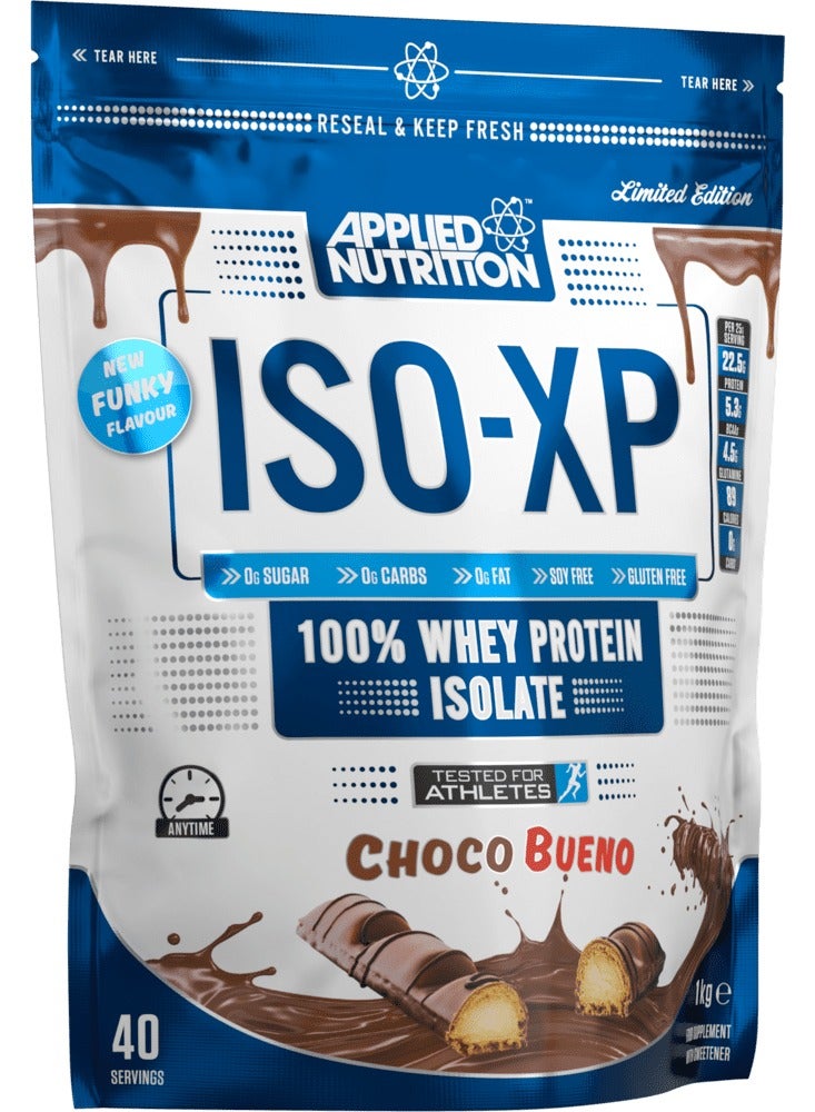 Applied Nutrition Applied Nutrition ISO-XP 100% Whey Protein Isolate, Chocolate Bueno, 1 kg 