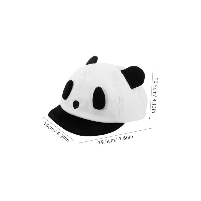 Children Unisex Baseball Cap Cute Panda Print Soft Cotton Breathable Lightweight Snapback Adjustable - Image 3