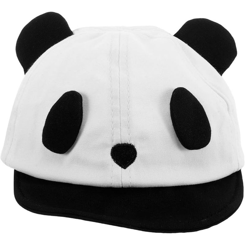 Children Unisex Baseball Cap Cute Panda Print Soft Cotton Breathable Lightweight Snapback Adjustable - Image 1