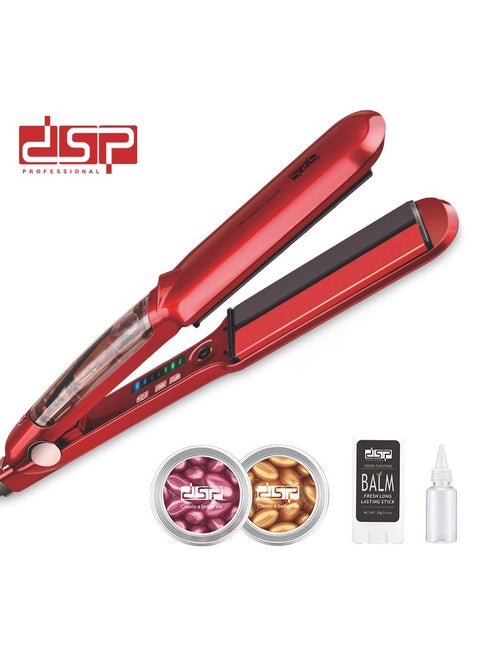 Home Use Two-in-one Infrared Steam Splint For Straight And Curly Hair