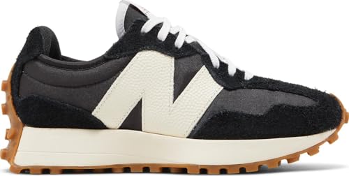New Balance Women's 327 Sneakers, Black/Blk, 7 Medium US - Image 1