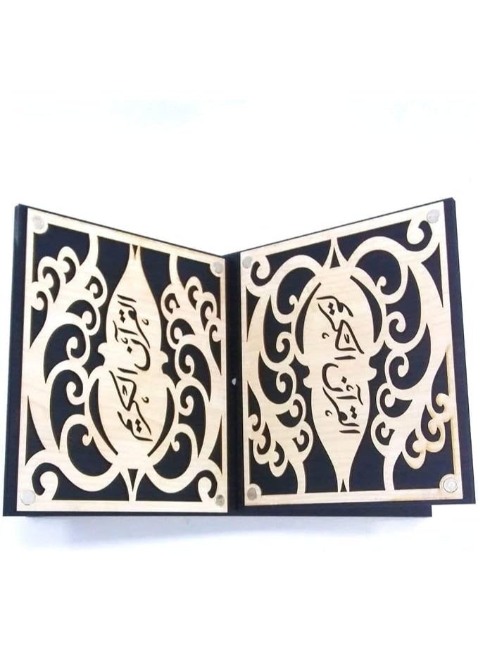 Wooden Quran stand, Islamic book holder, decorative and sturdy book stand for reading, display, and special gift occasions. - Image 4