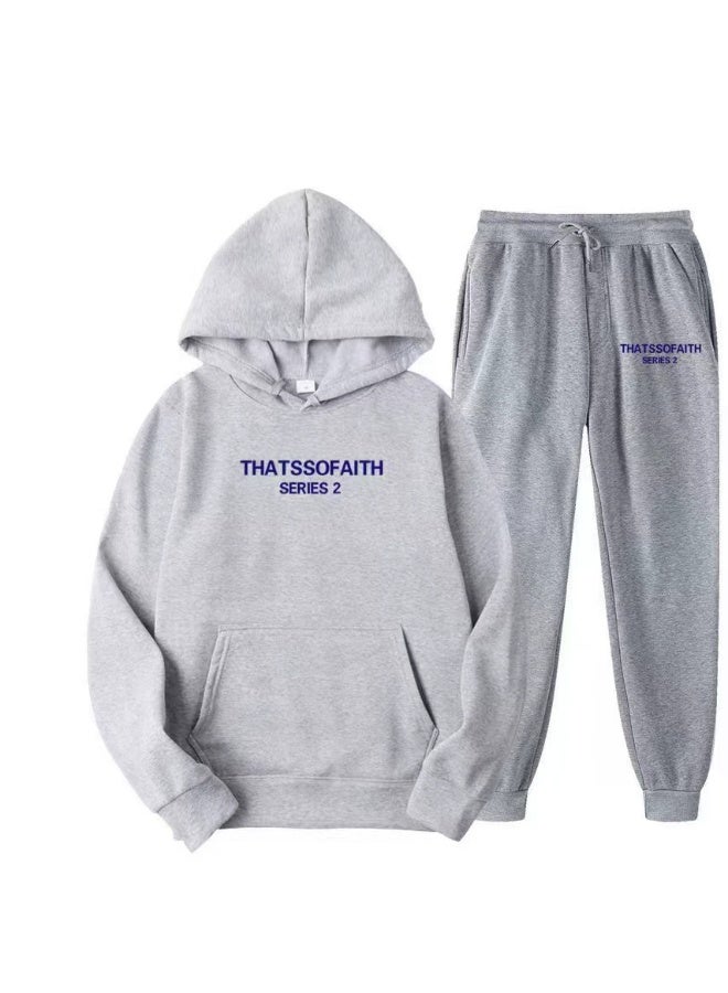 general Winter/autumn hat, pocketed, long-sleeved trousers, long-sleeved shirt set - Image 1