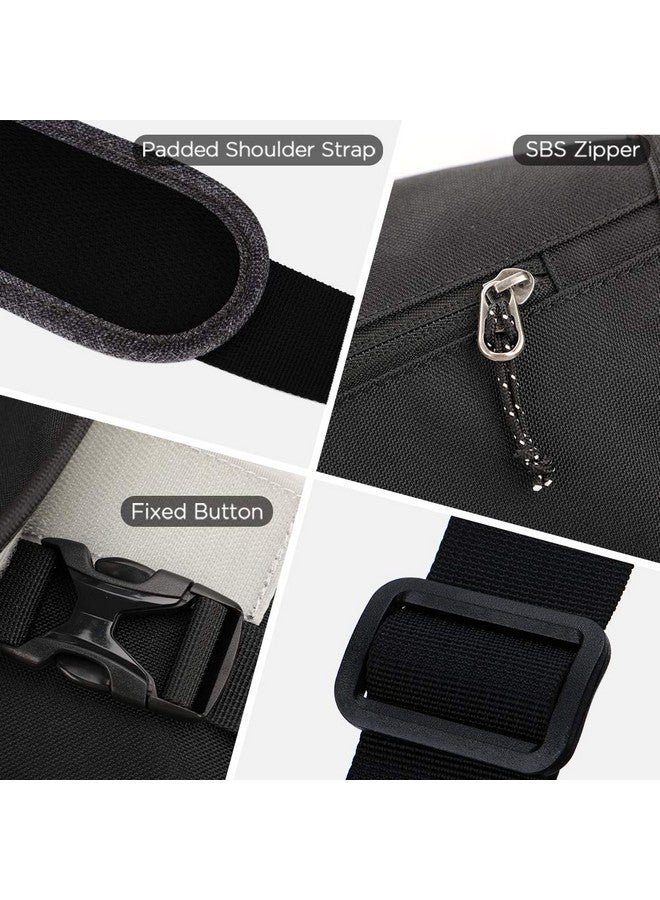 OIWAS OIWAS Messenger Bag for Men, 15.6 Inch Laptop Crossbody Bags Women Casual Satchel Shoulder Bag College Travel Office Briefcase - Image 2