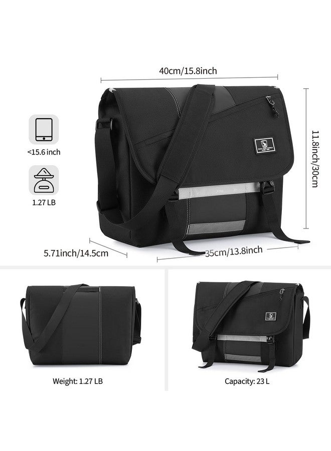 OIWAS OIWAS Messenger Bag for Men, 15.6 Inch Laptop Crossbody Bags Women Casual Satchel Shoulder Bag College Travel Office Briefcase - Image 1