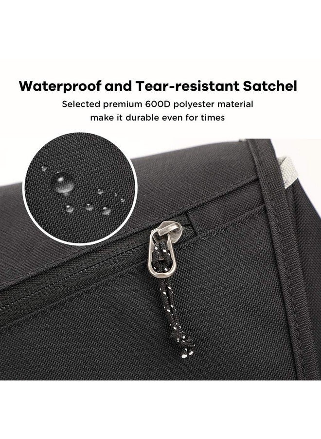 OIWAS OIWAS Messenger Bag for Men, 15.6 Inch Laptop Crossbody Bags Women Casual Satchel Shoulder Bag College Travel Office Briefcase - Image 4