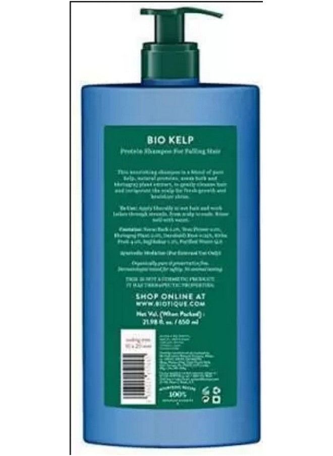 Biotique - Bio Kelp Shampoo For Falling Hair Combo Pack Of 2 Each 650Ml (1.3 L) - Image 1