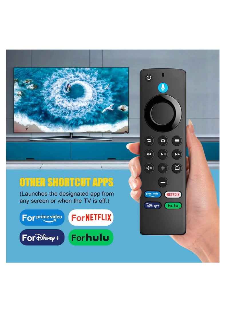L5B83G 3RD GEN Voice Replacement Remote  Compatible with Various Smart TV Models - Image 5