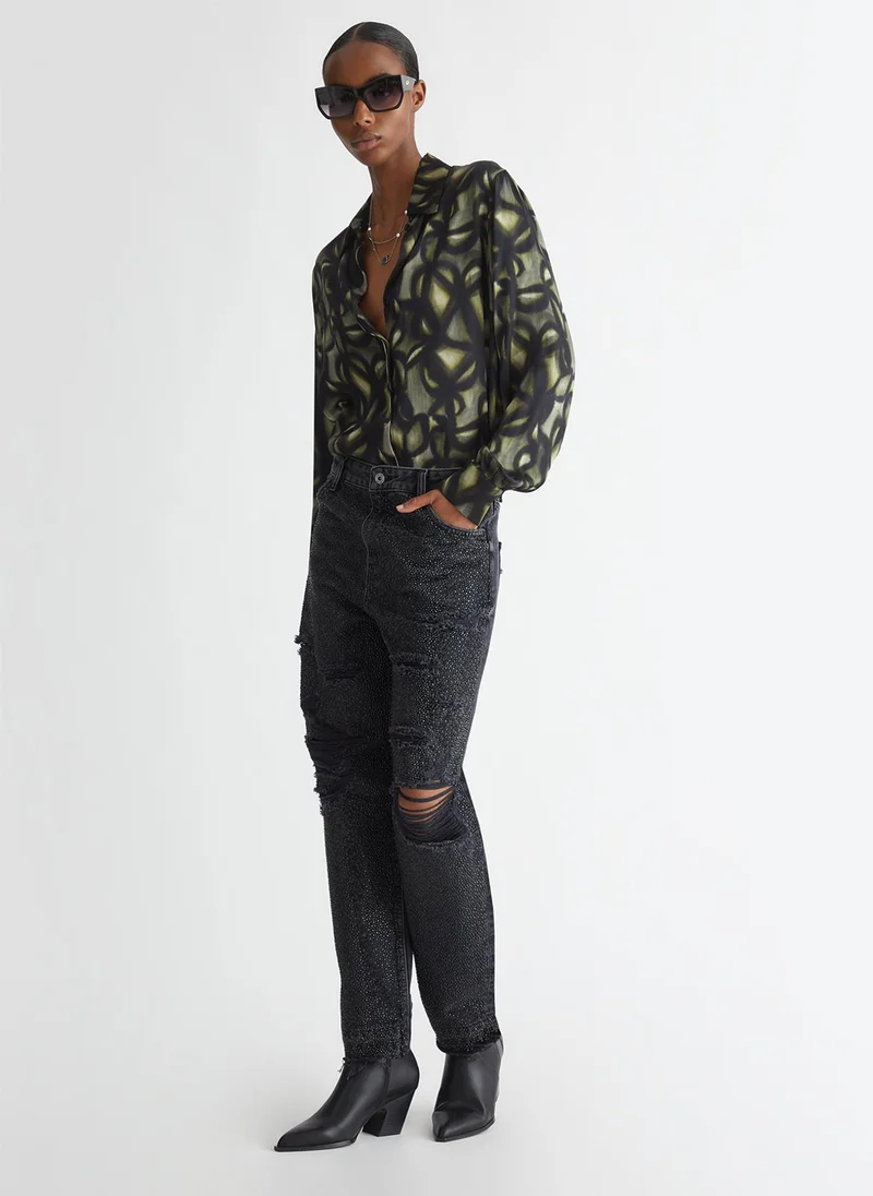 Liu Jo Printed satin shirt