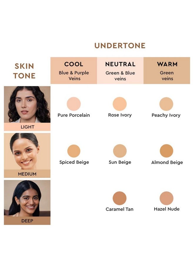 KIRO Daily Dewy Serum Liquid Medium Coverage Foundation For All Skin Type - Sun Beige 30Ml - Image 5