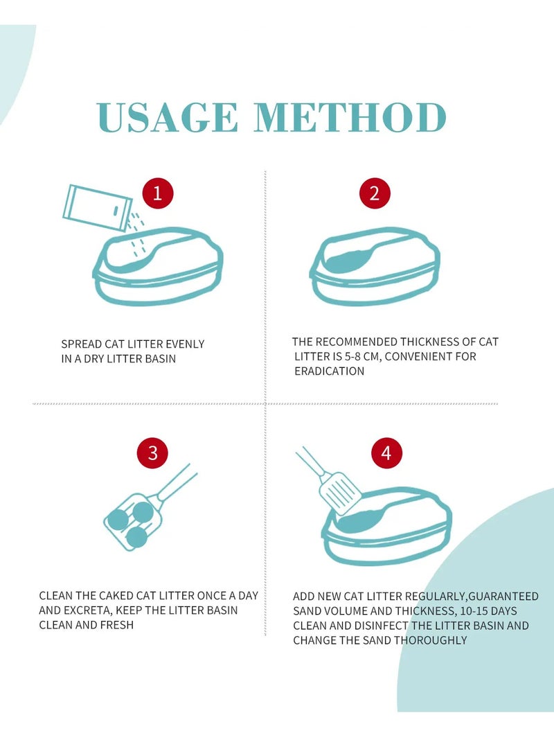 Bioline Tofu Cat Litter 7L - Baby Powder Fragrance - Image 2