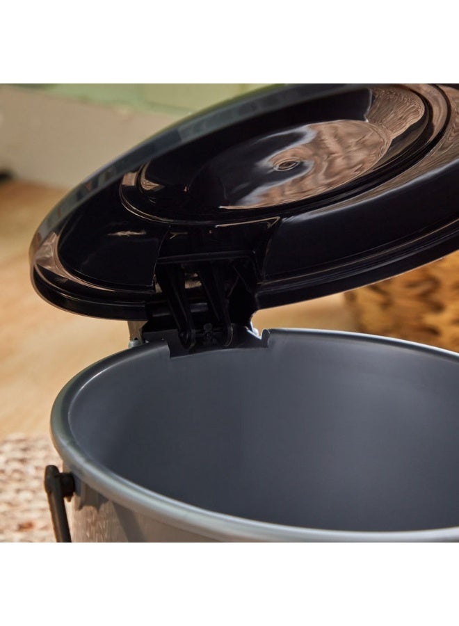 هوم بوكس سلة نفايات بدواسة سعة 6.7 لتر مع يد حمل - Image 2