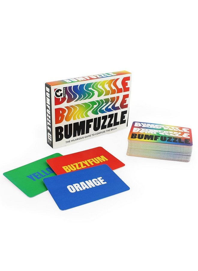 Ginger Fox - Bumfuzzle Quick-Thinking Card Game for Adults & Kids, Hilarious Family Game Night, Fast-Paced Sleepover & Party Fun, Age 12+, 80 Cards - Image 1