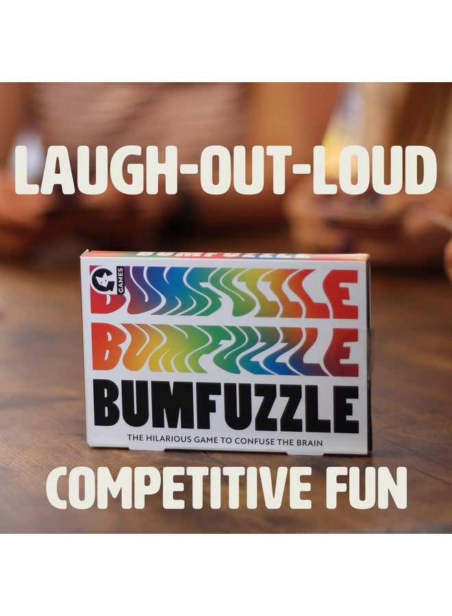Ginger Fox - Bumfuzzle Quick-Thinking Card Game for Adults & Kids, Hilarious Family Game Night, Fast-Paced Sleepover & Party Fun, Age 12+, 80 Cards - Image 5