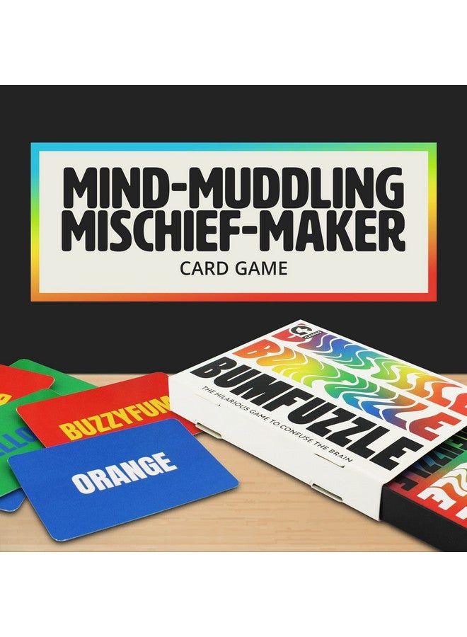 Ginger Fox - Bumfuzzle Quick-Thinking Card Game for Adults & Kids, Hilarious Family Game Night, Fast-Paced Sleepover & Party Fun, Age 12+, 80 Cards - Image 2