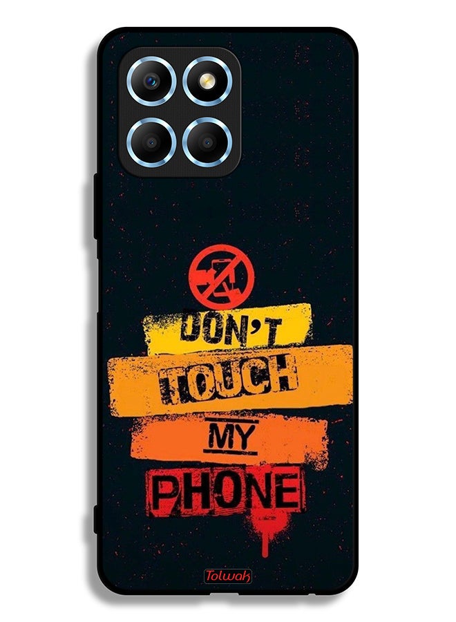 Tolwak Honor X6 Protective Case Cover Do Not Touch My Phone - Image 2