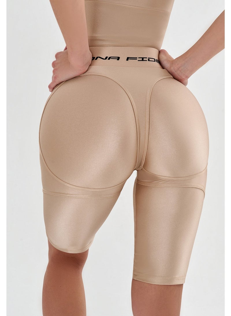Bona Fide Premium Quality High Waist Biker Shorts for Women with Push Up - Womens Lifting Shorts for Gym, Workout - Image 2