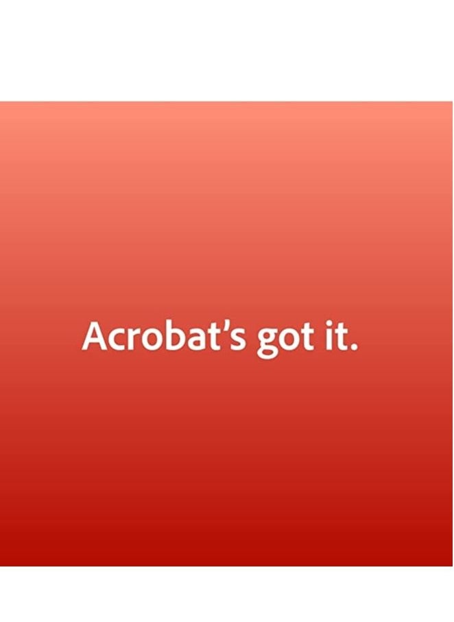 Adobe - Adobe Acrobat Pro 2023 PDF'S Editing and  with Document Cloud services Software 24-Subscription Pc For Windows - Image 1