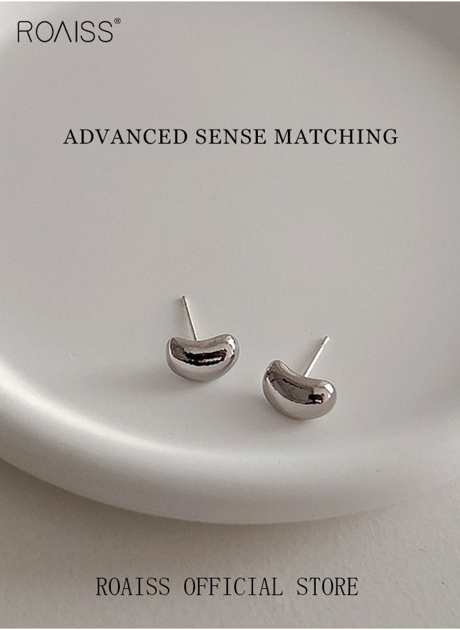 2 Pair of Earrings Set Peas Earrings Ins Metal Style Earrings New Trendy All-Match Gold Electroplated Silver Needle Earrings for Women - pzsku/Z8A06DFE5A3ECB094CF75Z/45/_/1678178073/6c4e7a37-583a-4c88-9c7f-7f686b7f3218