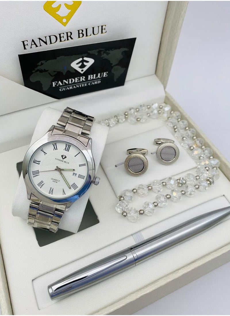 FANDER BLUE Vanderblue watch set consisting of a watch, pen and Vanderblue cup. 