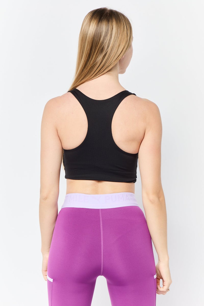 PUMA Women Sportswear Fit Padded Training Tank Top, Black - Image 4