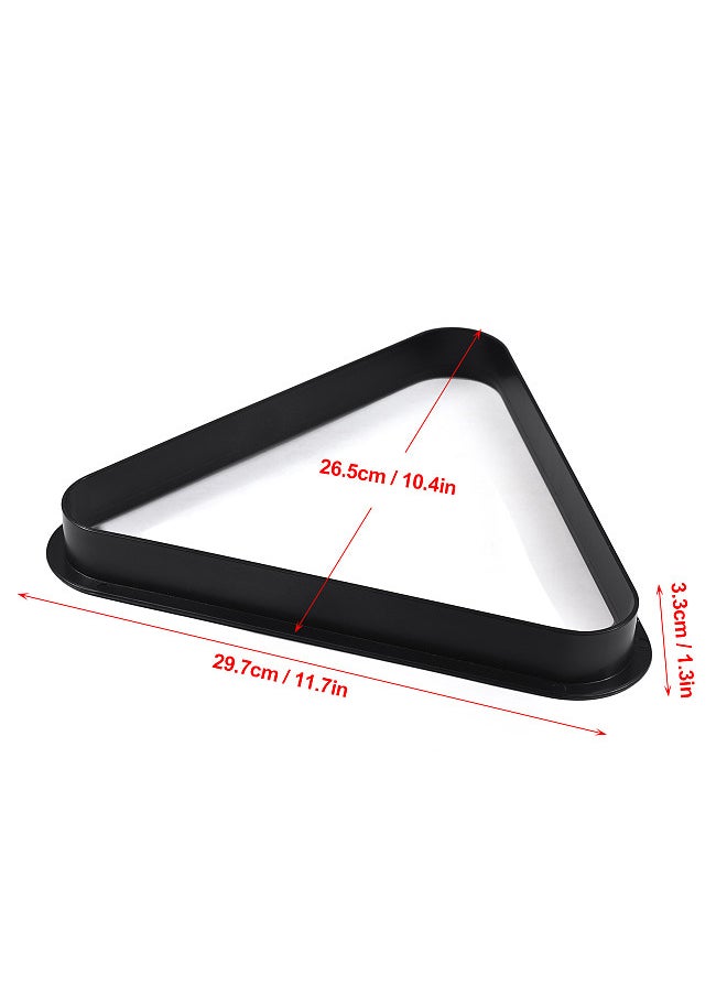 Generic Plastic Billiard Pool Ball Triangle Rack Fits 2-1/4'' Billiard Balls  - Image 3