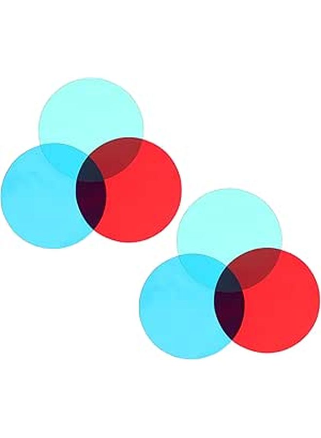 Educational Resource Kit 6 Primary Color Filters for Light Science Experiments Teaching Tools - Image 1