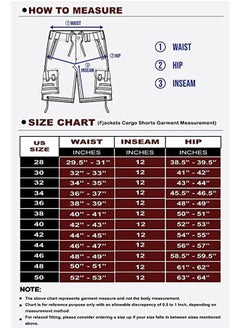 FJACKETS FJACKETS Dark Brown Cargo Shorts Mens For Casual Wear  - Image 3