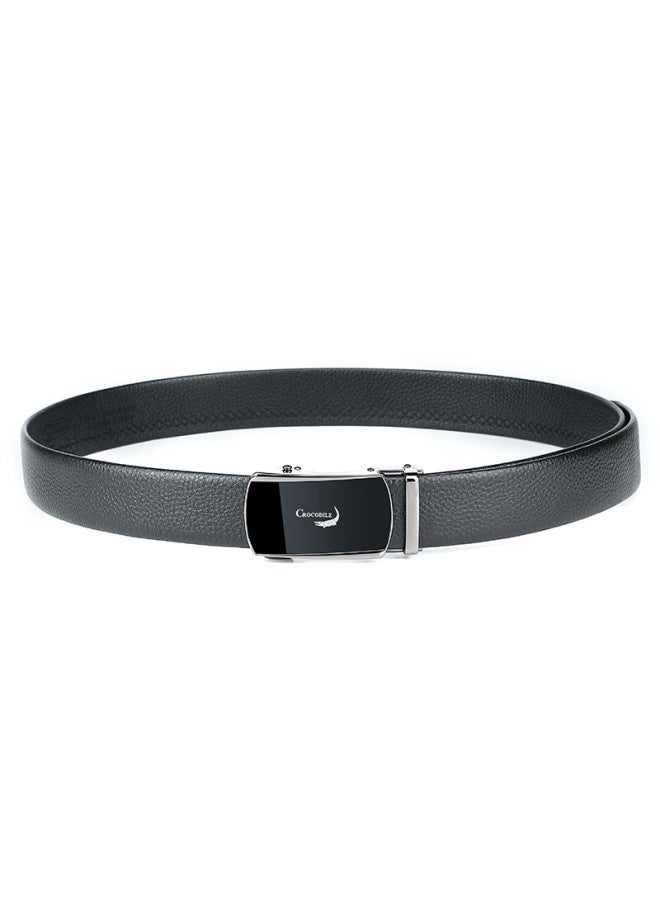 Crocodile New Year Gift, Top-grain Leather Business Belt For Men, Automatic Buckle Belt, Birthday Present For Me - Image 5