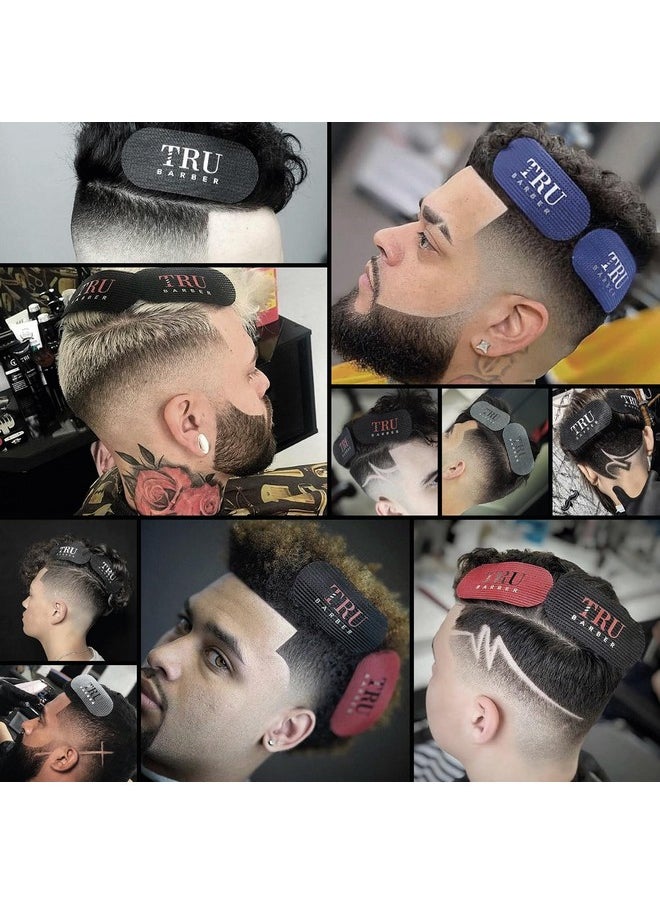 TRU BARBER TRU BARBER HAIR GRIPPERS BUNDLE PACK 6 PCS for Men and Women - Salon and Barber, Hair Clips for Styling, Hair holder Grips (Black)  - Image 2