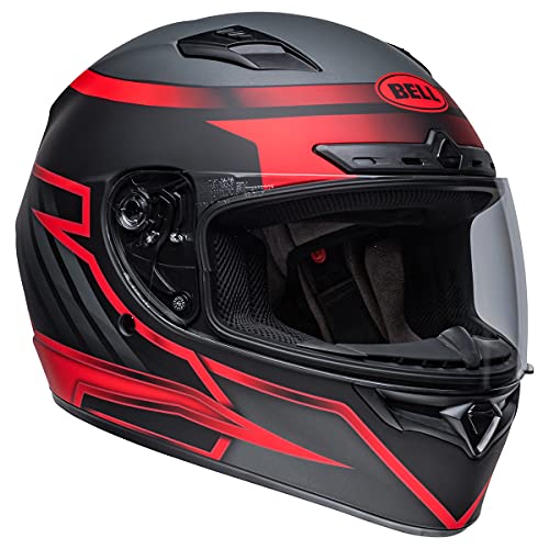 BELL Qualifier DLX MIPS Street Helmet (Raiser Matte Black/Crimson - Medium) - Image 1