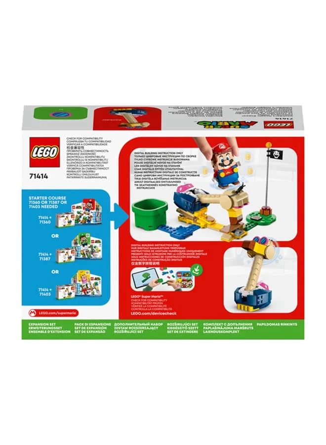 LEGO Super Mario Conkdor'S Noggin Bopper Expansion Set 71414 Building Kit (130 Pieces)