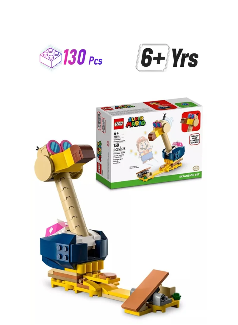 LEGO Super Mario Conkdor'S Noggin Bopper Expansion Set 71414 Building Kit (130 Pieces)