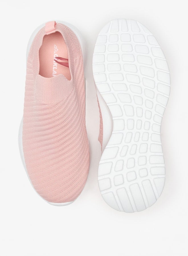 Oaklan by Shoexpress Girls Mesh Detail Slip-On Sports Shoes  - Image 4