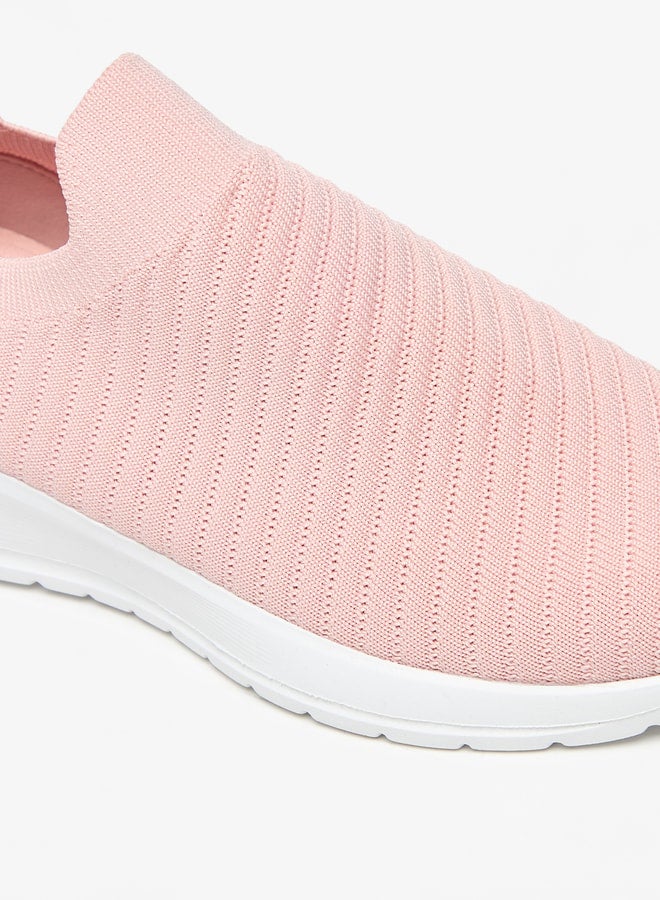 Oaklan by Shoexpress Girls Mesh Detail Slip-On Sports Shoes  - Image 5