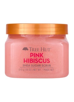 Tree Hut Shea & Pink Hibiscus Sugar Scrub 510g  - Image 1