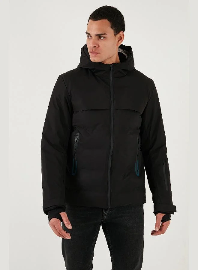 Buratti  Buratti Regular Fit Hooded Quilted Coat Men's COAT 497DEAN for Men | Best Price UAE