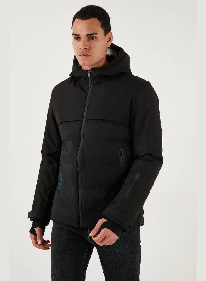 Buratti  Buratti Regular Fit Hooded Quilted Coat Men's COAT 497DEAN for Men | Best Price UAE