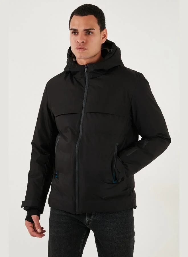 Buratti  Buratti Regular Fit Hooded Quilted Coat Men's COAT 497DEAN for Men | Best Price UAE