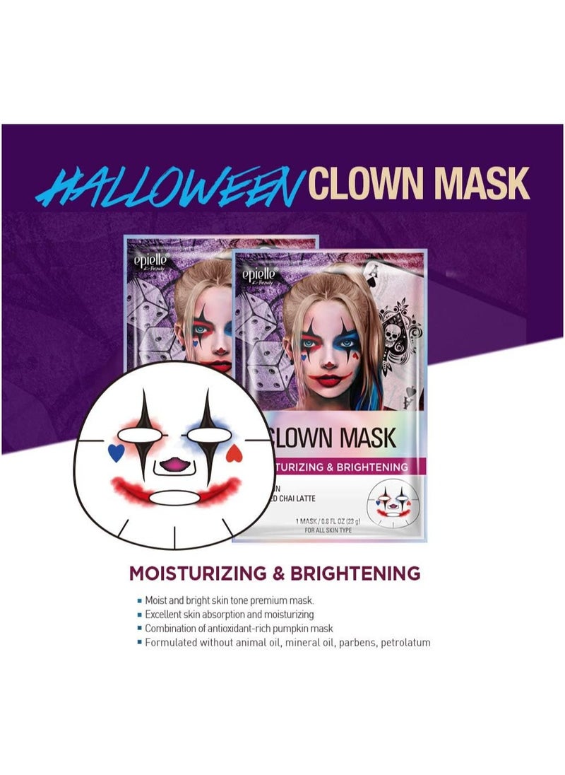 Epielle - Clown Character Mask For Moisturizing & Brightening - Image 1
