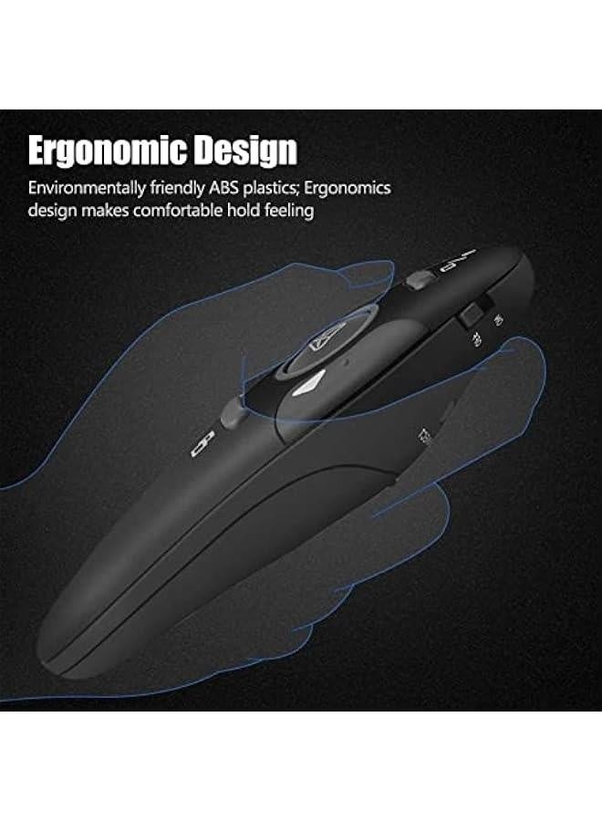 متحكم عرض، جهاز تحكم عن بُعد للعروض التقديمية، جهاز تحكم PPT بتردد 2.4GHz، جهاز تحكم عرض USB للحاسوب، اللابتوب، وKeynote - Image 4