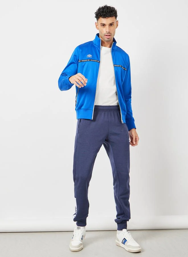 امبرو سترة رياضية بسحاب كامل وتفاصيل بشعار