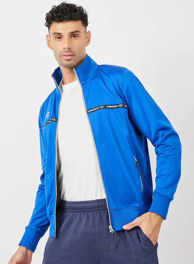 umbro Logo Taping Detail Full Zip Sweatshirt