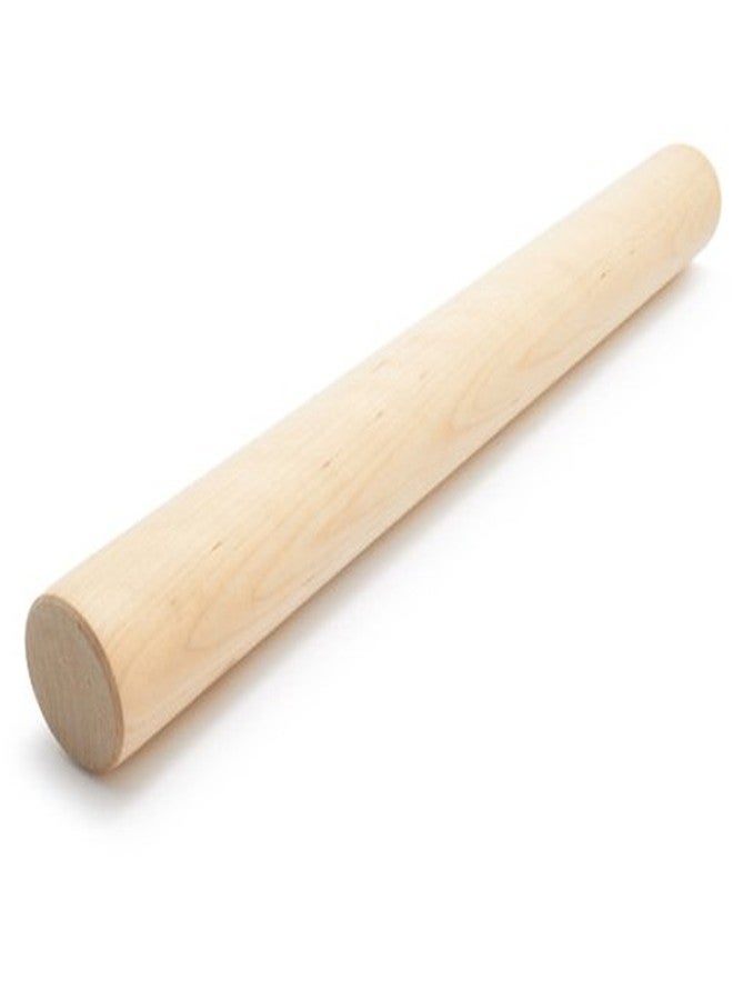 Sur La Table Dowel Rolling Pin, Classic Hardwood Dowel Rolling Pin for Thin Even Pastry and Cookie Dough - Image 1