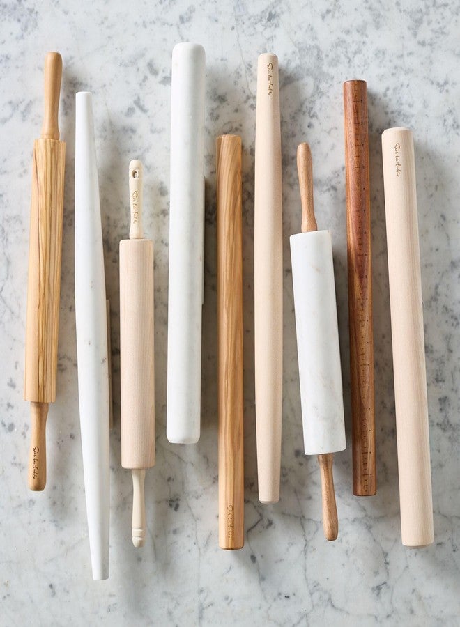 Sur La Table Dowel Rolling Pin, Classic Hardwood Dowel Rolling Pin for Thin Even Pastry and Cookie Dough - Image 2